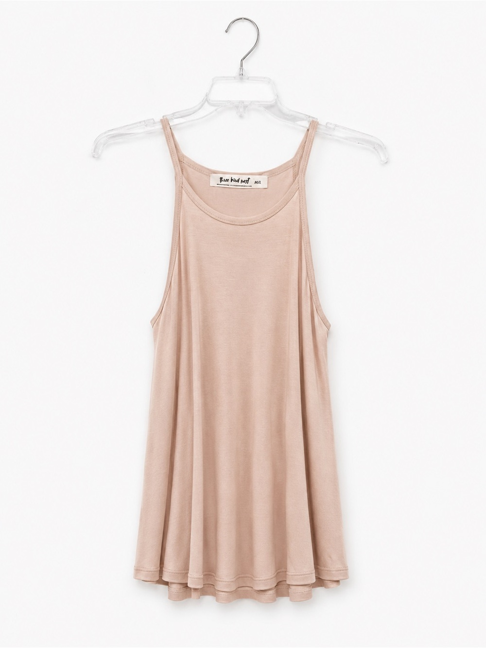 Three Bird Nest Blush Swing Tank